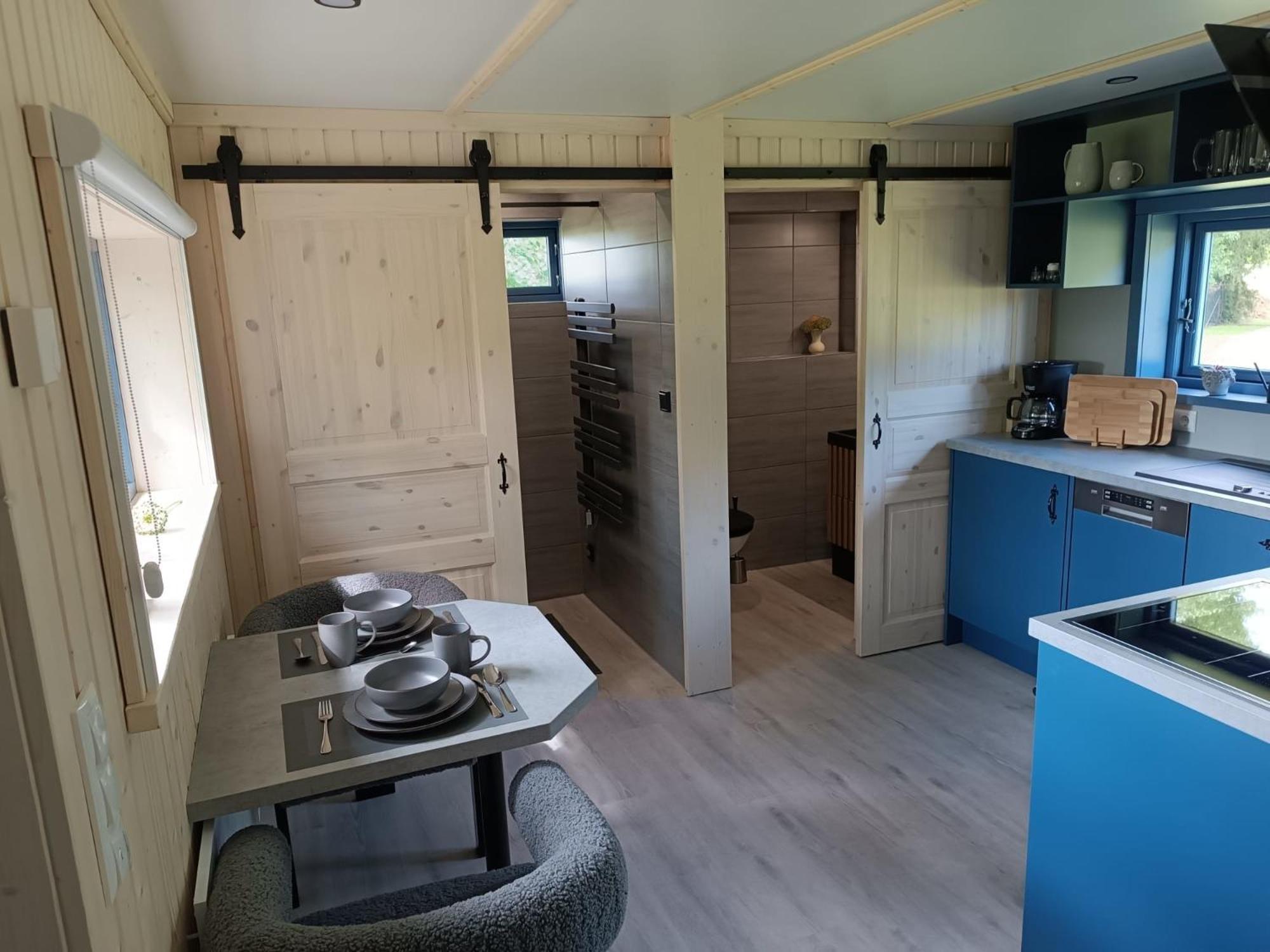 Tiny House & Alpaka-Erlebnis Im Ruhner Land - Naturidylle Pur Ziegendorf Exteriér fotografie